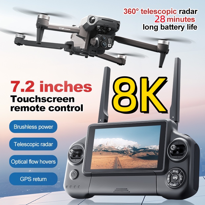 8K 3 Axis Gimbal Brushless 7.2 - Drone Battery Box review and price