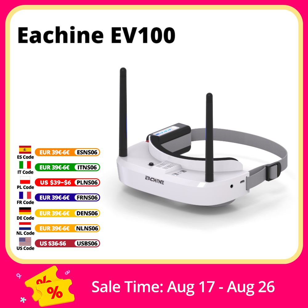 Eachine EV100 720*540 5.8G 72C - Drone Battery Case review and price
