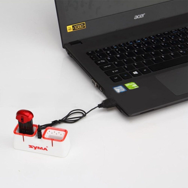 Dual USB Fast Charger for Syma - Drone Battery Case review and price